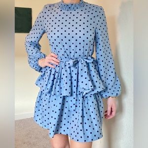 In the Style Long sleeve dress